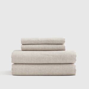 Quince European Linen Sheet Set- Queen